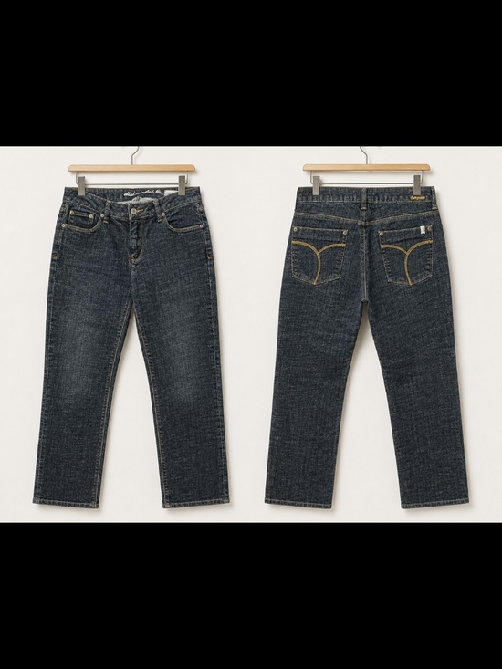 Other - Woman Dark Wash Blue Straight-Leg Jeans W31 L32